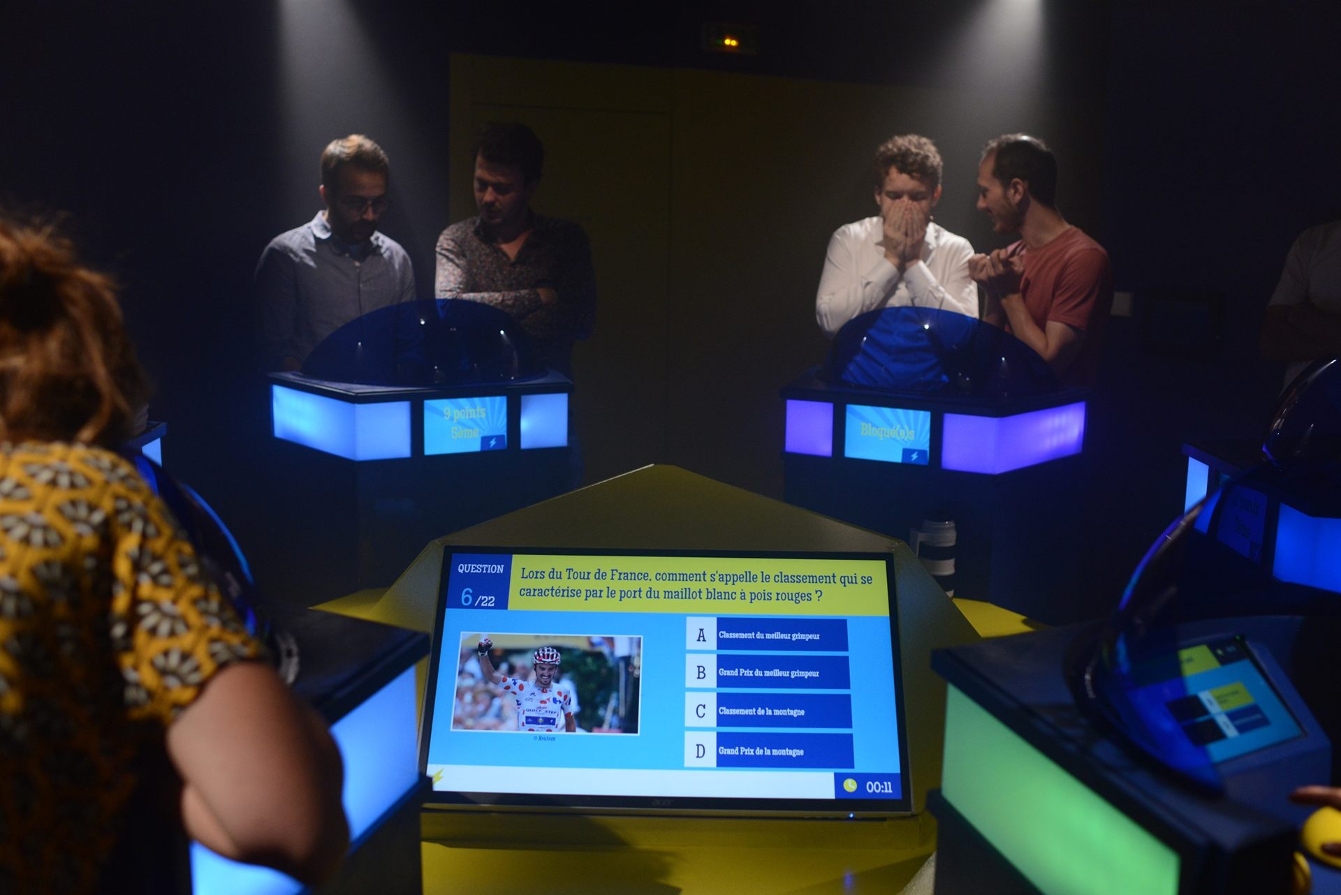Quiz façon jeu TV