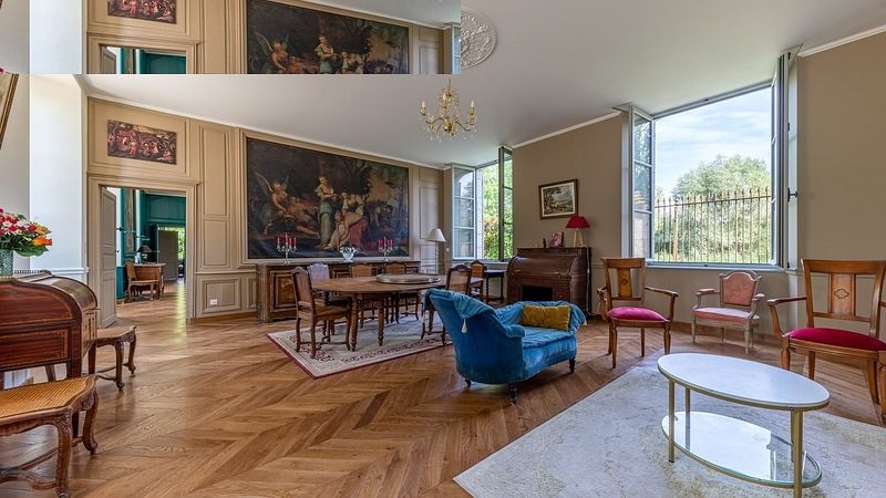 Grand salon — toiles XVIIIe
